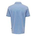 Only & Sons ONSFLETCHER SLIM SS POLO NOOS Erkek Tişört, Mavi, L