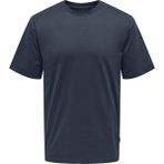 Only & Sons Onsfred Lıfe Rlx Ss Tee Noos Erkek Blue T-Shirt - 22022532 - 2XL