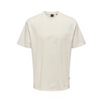 Only & Sons Onsfred Rlx Ss Tee Noos Erkek Tişört, Antik Beyaz, XXL