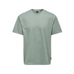 Only & Sons Onsfred Rlx Ss Tee Noos Erkek Tişört, Yeşil, XL
