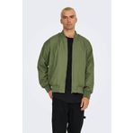 Only & Sons Onsgavın Bomber Jacket Ot Yeşil Erkek Ceket