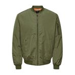 Only & Sons Onsjoshua Bomber OTW Vd Noos erkek montu, Zeytin gecesi, XXL