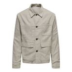 Only & Sons Onskane Lınen Mıx Casual 0245 Jacket Erkek Bej Ceket - Os22031579