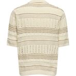 Only & Sons Onskarlos Rlx Ss Resort Polo Knıt Erkek Beyaz Kazak - 22033570