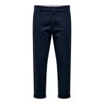 Only & Sons Onskent Cropped Chino 0022 Pant Noos Erkek Mavi Pantolon - 22020400