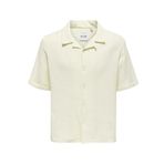 ONLY & SONS Onskyle 0158 SS erkek tişörtü, Egret, L