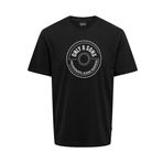Only & Sons Onslamer Life Reg Logo Ss Tee Black Erkek T-shirt