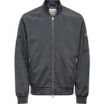 Only & Sons Onslando Regular Fit Kolej Yaka Mont Erkek Mont 22036701 - Gri