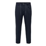 Only & Sons Onsleo Crop Linen Mix 0048 Pant Koyu Lacivert Erkek Pantolon