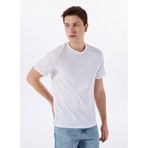 Only & Sons Onslevı Lıfe Reg Text T-Shirt, M, 24YW21000079, Beyaz, Erkek