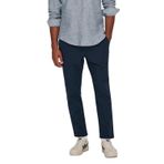 Only & Sons Onslinus Crop 0007 Cot Lin Pnt Noos Koyu Lacivert Erkek Pantolon