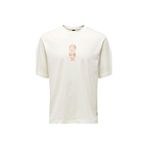 Only & Sons Onsmalık Lıfe Rlx Ss Tee Tr Relax Fit Kısa Kollu Tişört, M, 22039103, EKRU, Erkek