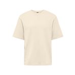 Only & Sons Onsmoab Life Rlx Ss Sweat Krem Erkek Sweatshirt