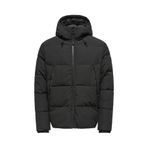 Only & Sons Onspete Puffer Jacket Otw Erkek Siyah Ceket - 22034728