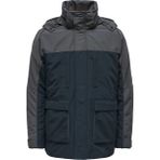Only & Sons Onssean Regular Fit Kapüşonlu Mont Erkek Mont 22025939 - Lacivert - Gri - 2XL