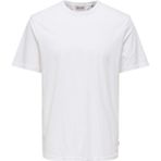 Only & Sons Onssmart Lıfe Reg Ss Tee Erkek Beyaz T-Shirt - 22026726 - XL