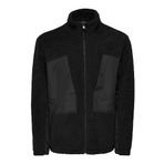 Only & Sons Onsvillads Sherpa Mix Jacket Otw Erkek Polar Ceket 22022512-BLACK Siyah S