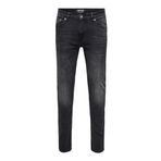 Only & Sons Onswarp WB 9095 DCC DNM Noos Skinny Siyah Erkek Jean