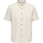 Only & Sons Onswılson Reg Ss 030 Shırt Erkek Beyaz Gömlek - 22037198