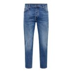 Only & Sons Onsyoke Streç Pamuklu Regular Fit Normal Bel Düz Paça Jeans Erkek Kot Pantolon 22032896 MAVİ
