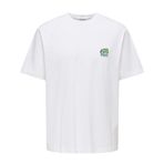 Only & Sons Pokemon Life Erkek Beyaz Tişört (22037659-BWG)