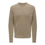 Only & Sons Regular Fit Kazak, XL, 22030208, haki, Erkek