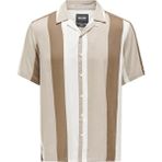 Only & Sons Wayne Lıfe Reg Vıscose Erkek Haki Gömlek 22026100-03 - 2XL