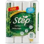 Only Step 3 Katlı Tuvalet Kağıdı Bambu Ev Tipi 40 Lı - Beyaz