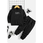 Only Trendwear Çocuk Los Angles Baskılı Eşofman Takımı - Siyah - 11 - 12 Yaş