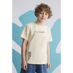 Only Trendwear Çocuk Los Angles Baskılı Pamuklu Tshirt - 11 - 12 Yaş - Bej