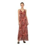 ONLY V Yaka Maxi Elbise, S, 15340008, Langoustino, Kadın