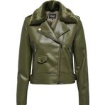 Only Vılhelma Fauk Leather Suni Deri Kadın Ceket 15325903
