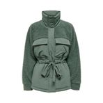 ONLY Yeşil Renk Kadın Mont ONLARIANNA PADDED MIX TEDDY JACKET