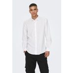 Only&Sons Erkek Beyaz Gömlek M Beden ONSCAIDEN LIFE LS SOLID L Modeli