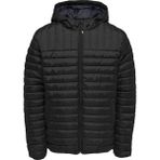 Only&sons Erkek Mont Paul Quilted Hood 22015121-BLK - Siyah