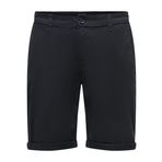 ONLY&SONS Erkek ONSPETER LIFE REGULAR 0013 SHORTS NOOS Şort Koyu Lacivert S