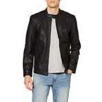 ONLY&SONS ONSAL ERKEK SİYAH DERİ CEKET