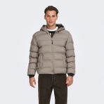 Only&sons Union Seamless Life Puffer Erkek Bej Kapüşonlu Mont