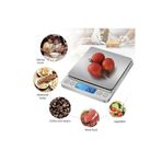 OnlyTech 500/0.1g Elektronik Dijital Terazi Ölçeği Lcd Dijital Ölçeği Mini gram Ölçekler Pişirme Ölçeği