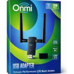 Onmi 1300 Mbps USB 3.0 2,4 Ghv & 5,8ghz Çift Anten Wifi USB Adaptör