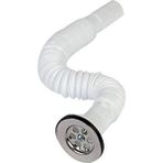 Onno - Körüklü Lavabo Sifonu - CODE40 - Beyaz