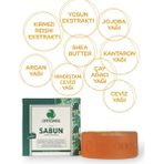 Onnowell Bitkisel Sabun 140g Reishi ve Argan Yağı Özellikli Gliserinli Temizleyici