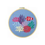 ONR AKSESUAR Kasnaklı Goblen Etamin Nakış Işleme Seti 20x20 Cm 511165