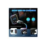 ONREZ Yeni Nesil FM Verici 3.1A Hızlı Şarj Çift USB Araç Mp3 Çalar Şarj Cihazı Bluetooth Kiti