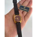 Onsa 25Mm Deri Kordon Vintage Kadın Kol Saati 020 (Kutusuz)