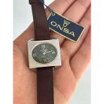 Onsa Deri Kordon Vintage Kadın Kol Saati 023 (Kutusuz)
