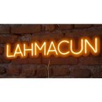 Onsan Lahmacun Neon Ledli Duvar Aydınlatması - 73x13
