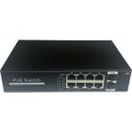 Onsis 8 Port Gigabit Poe Switch + 2 Port Sfp Uplink | IEEE802.3AF/AT | 120W Güç Desteği