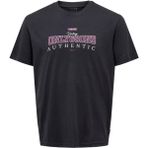Onsmax Lıfe Logo Ss Tee Organik Pamuk Erkek T-Shirt - 2XL - Koyu Lacivert