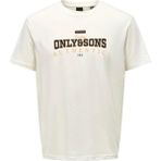 Onsmax Lıfe Logo Ss Tee Organik Pamuk Erkek T-Shirt - Ekru